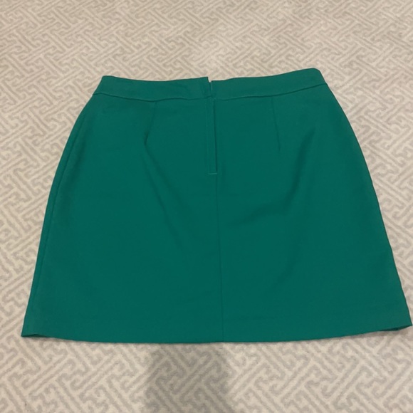 Green Mini Skirt - Picture 3 of 4